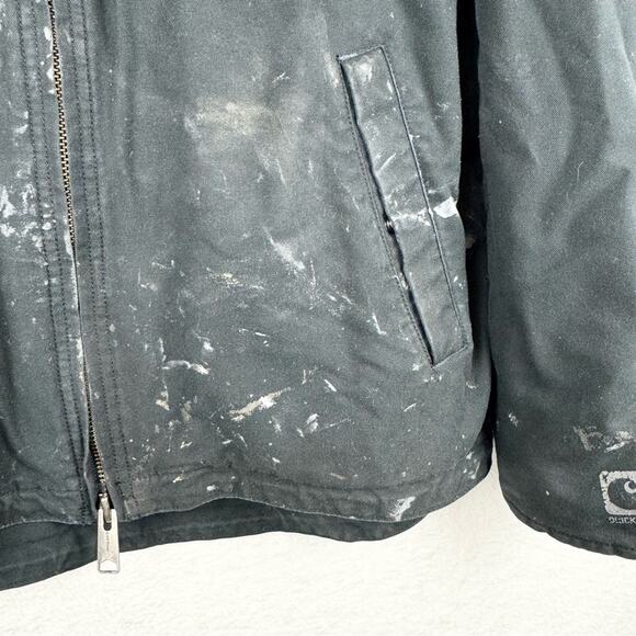 Carhartt Thrashed Distressed Full Swing Loose Fit Quick Duck Insulated Jacket L - Picture 3 of 15